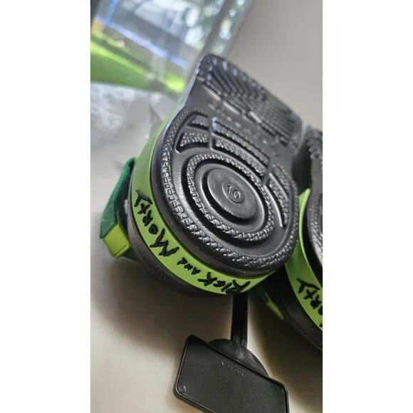 Adult Swim Rick and Morty Crocs Style Ground Up New! Never Worn!