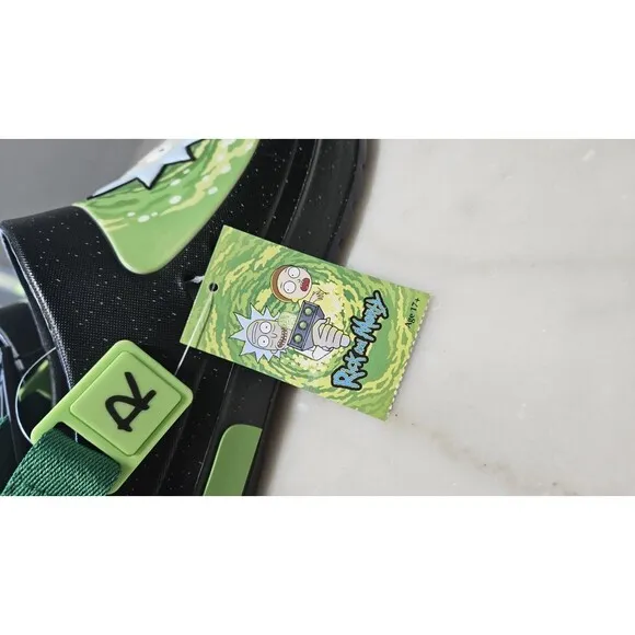 Adult Swim Rick and Morty Crocs Style Ground Up New! Never Worn!