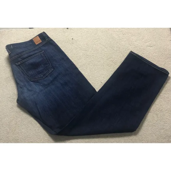 Agave Denim Relaxed Fit Boot Cut Jeans The Wayfarer Dark Wash Size 42x36