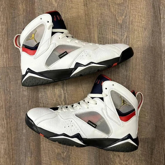 Air Jordan 7 VII Retro PSG Paris Saint-Germain Paname White Blue Red