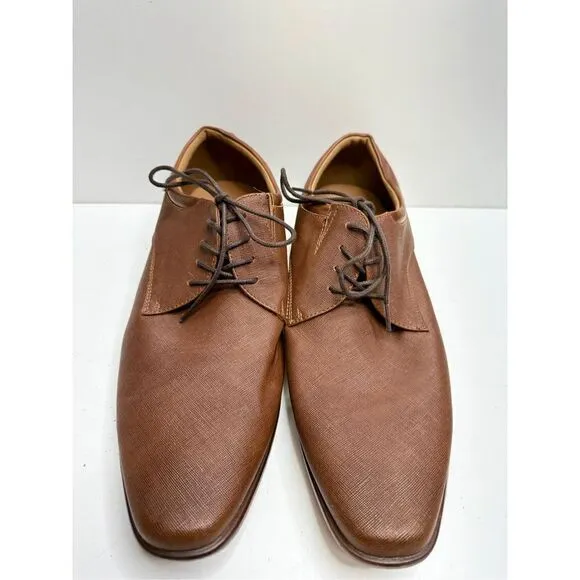 ALDO Derby Mens Size 9.5 Brown Barrie Dress Shoes NEW