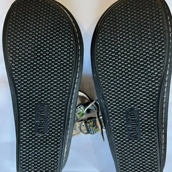 Alegria Freesia Kaleidoscope Sling Back Mules Women’s Artsy Comfort size-6.5