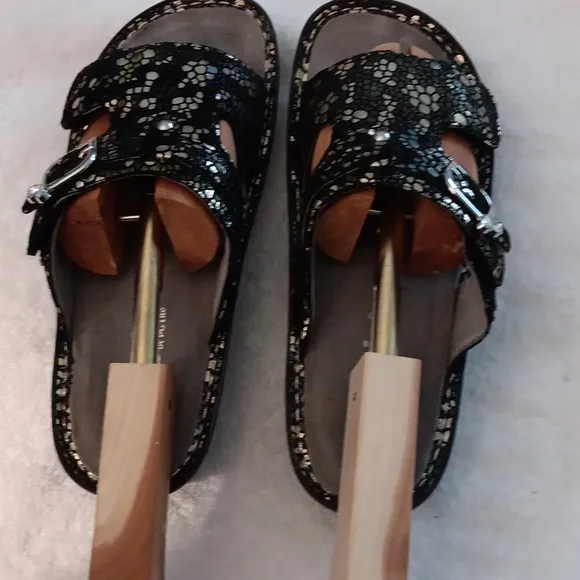 Alegria Women's Leather Metallic Shoes size 39