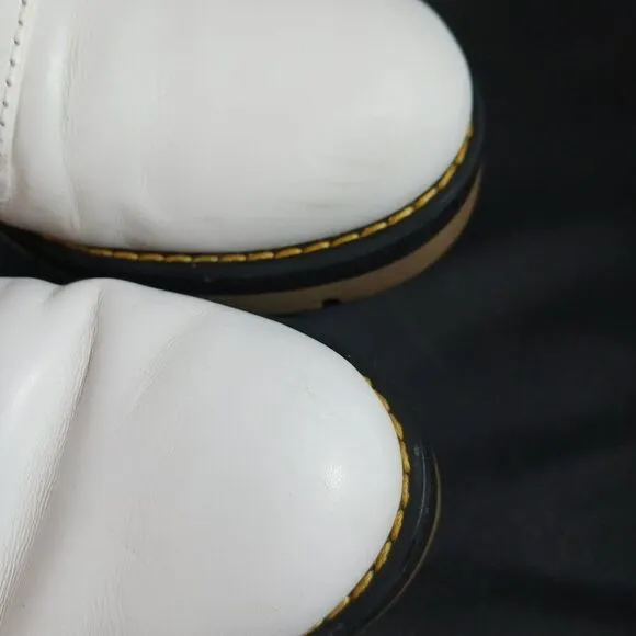Alexander Wang Women's size 38 US size 7M White Platform Loafer Leather