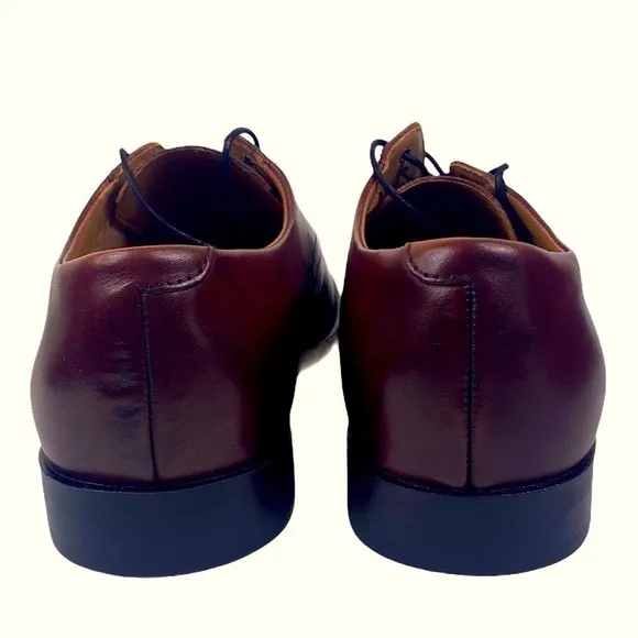 Alfani Darwin Oxblood Lace Up Oxford Shoes