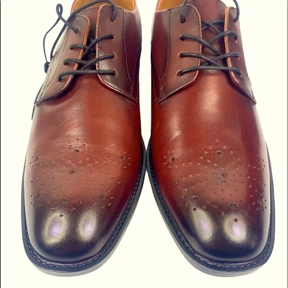Alfani Darwin Oxblood Lace Up Oxford Shoes