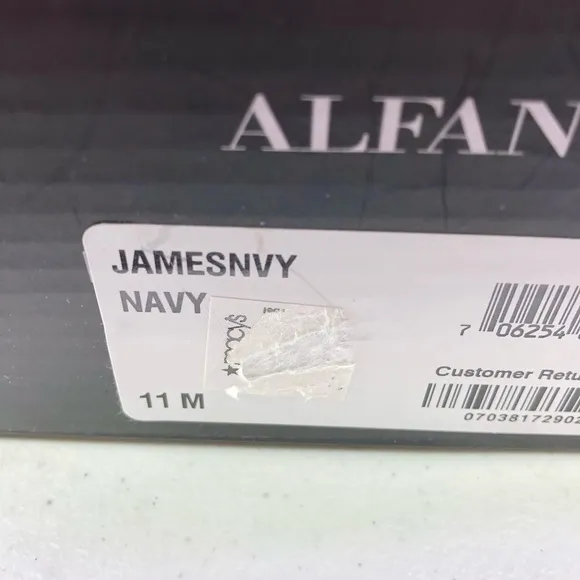 Alfani Jamesnvy Navy Bit Loafer Shoes