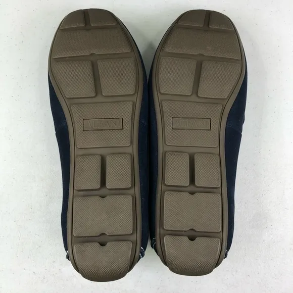 Alfani Jamesnvy Navy Bit Loafer Shoes