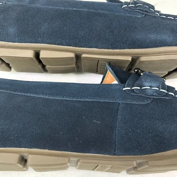 Alfani Jamesnvy Navy Bit Loafer Shoes