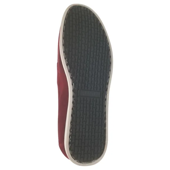 Alfani Mens Sawyer Slip-On Loafers Red