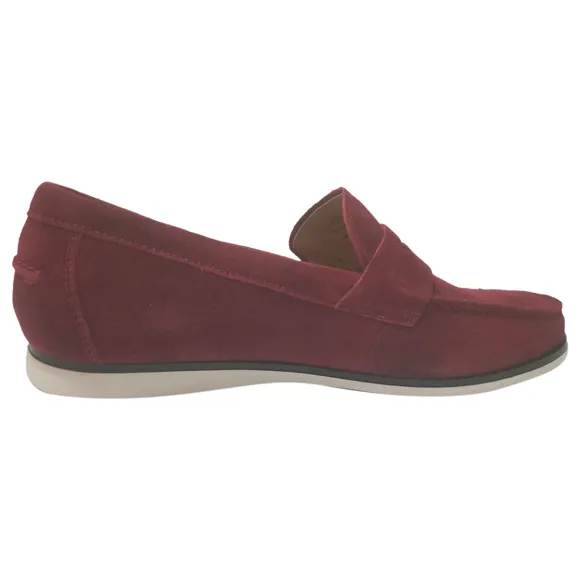 Alfani Mens Sawyer Slip-On Loafers Red