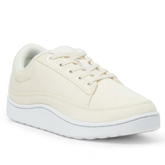 Allbirds Canvas Pacers Natural White Blizzard Sole 8