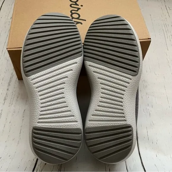 Allbirds Women’s Wool Runner-Up Shoes Mizzles Size 11 Light Grey High Top