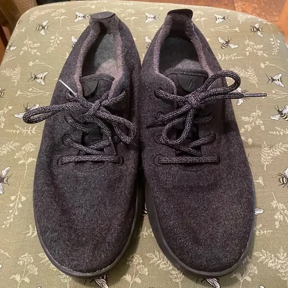 Allbirds Wool Runner Sneakers Natural Black sz 10