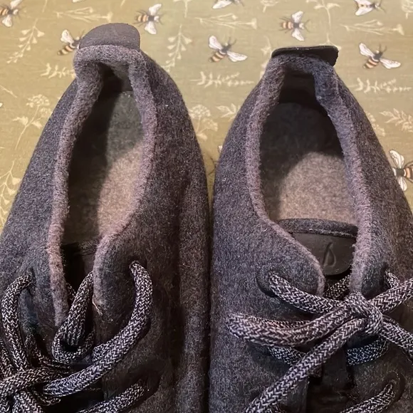 Allbirds Wool Runner Sneakers Natural Black sz 10