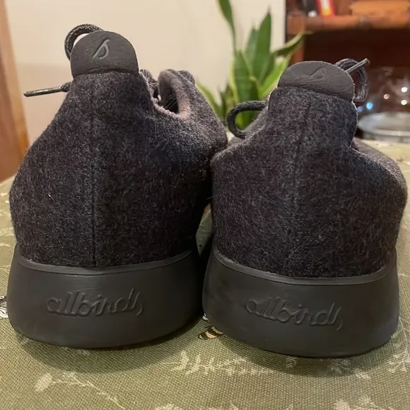 Allbirds Wool Runner Sneakers Natural Black sz 10