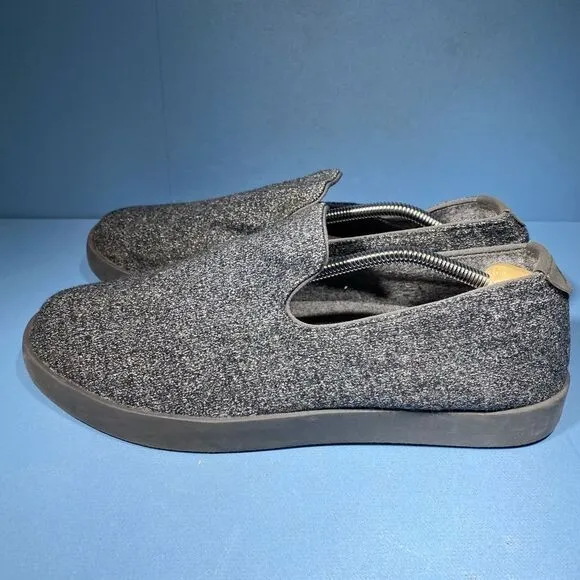 Allbirds Merino Wool Loungers Mens Size-11 Gray Slip On Loafers House Shoes
