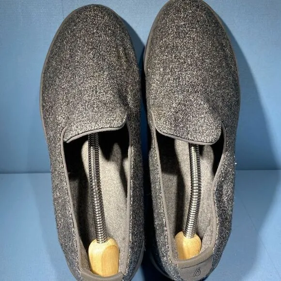 Allbirds Merino Wool Loungers Mens Size-11 Gray Slip On Loafers House Shoes