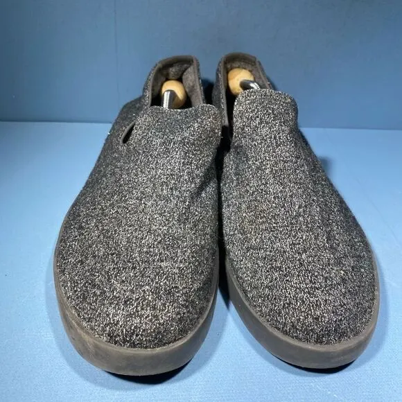 Allbirds Merino Wool Loungers Mens Size-11 Gray Slip On Loafers House Shoes