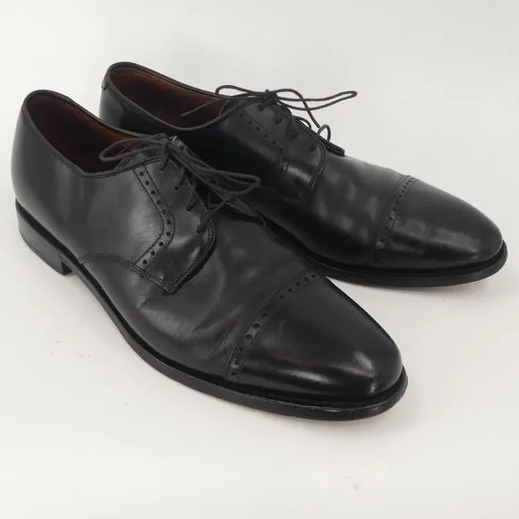 Allen Edmonds Clifton‎ Cap Toe Oxford Dress Shoes Black Men's 12D