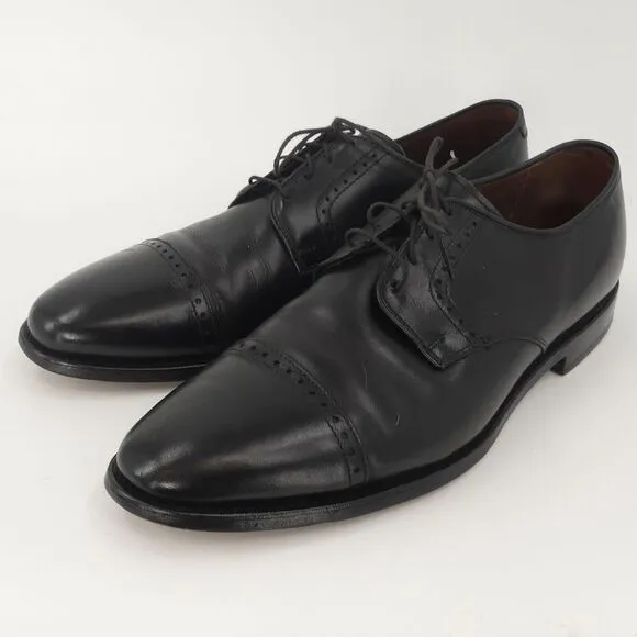 Allen Edmonds Clifton‎ Cap Toe Oxford Dress Shoes Black Men's 12D