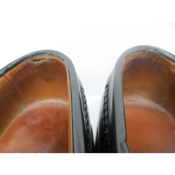 Allen Edmonds Cody Full Strap Tasseled Loafers Size US 9.5 D   shoe trees