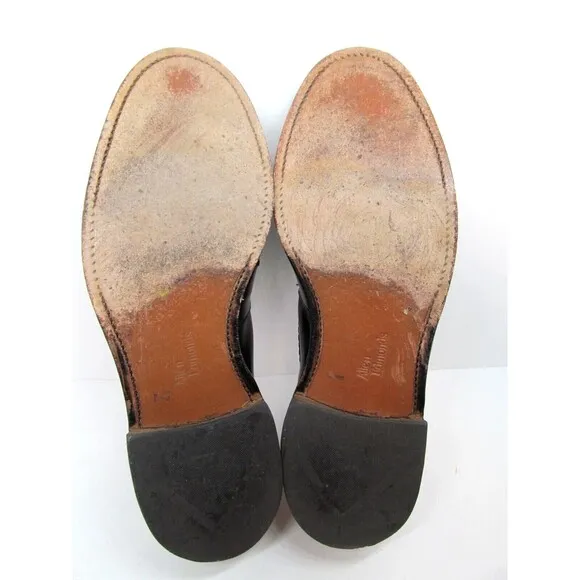 Allen Edmonds Cody Full Strap Tasseled Loafers Size US 9.5 D   shoe trees