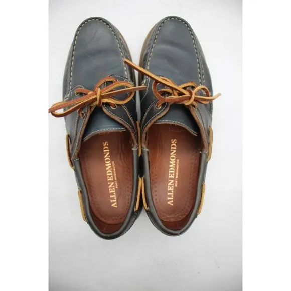 Allen Edmonds Eastport Men's Size 9.5 D Leather Boat Shoes