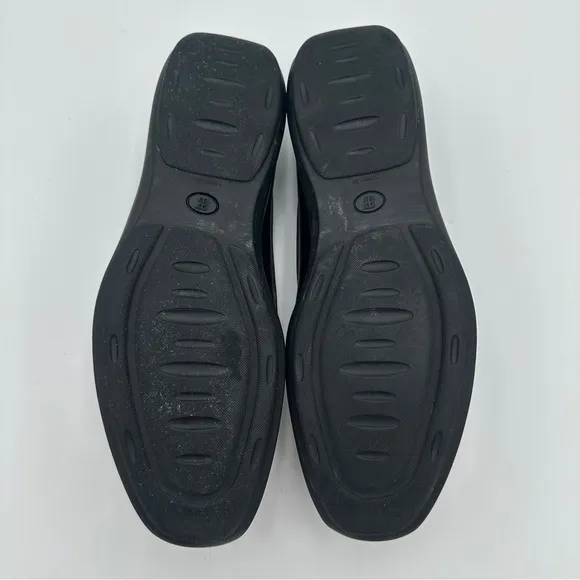 Allen Edmonds El Paso Driving Loafers Black Leather Shoes Mens 9 E Slip On