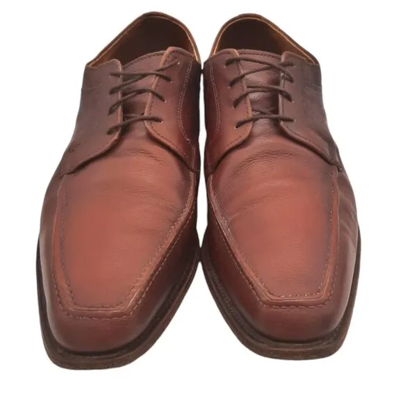 Allen Edmonds Jackson Brown Leather Oxford Mens Dress Shoes 9.5