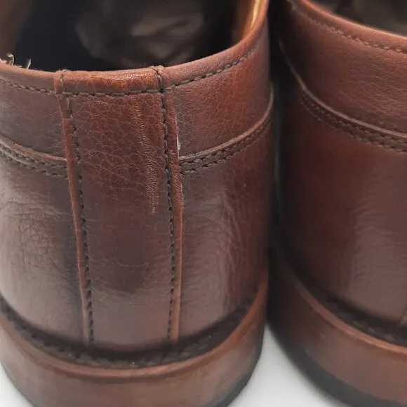 Allen Edmonds Jackson Brown Leather Oxford Mens Dress Shoes 9.5