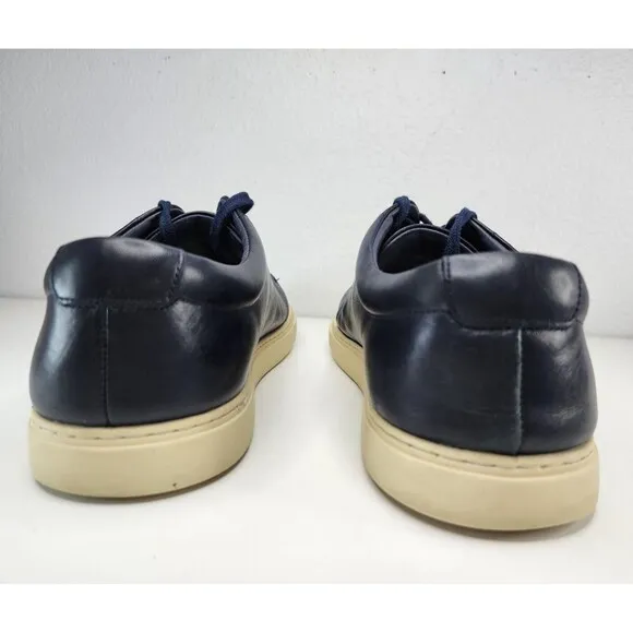Allen Edmonds Mens Canal Court Leather Shoes Navy 10.5 Portugal Dress Casual OBO