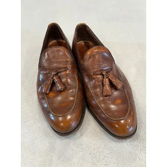 Allen Edmonds Tassel Loafers Leather Dress Shoes Classic Style 8.5‎