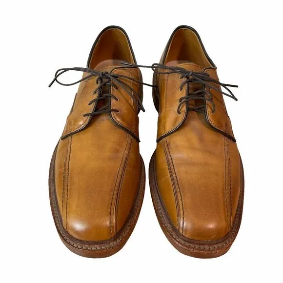 Allen Edmonds Hillcrest Tan Leather Derby Shoes