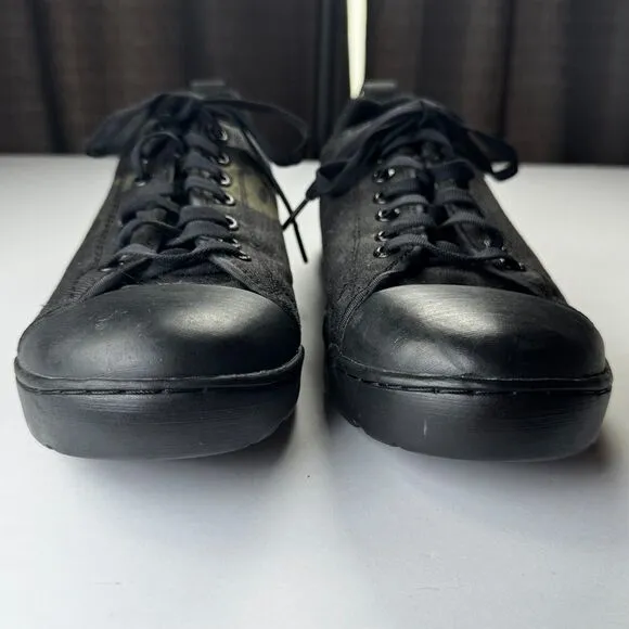 Altama Maritime Assault Low Shoes Mens 9 Black Canvas Camo Lace Up Tactical