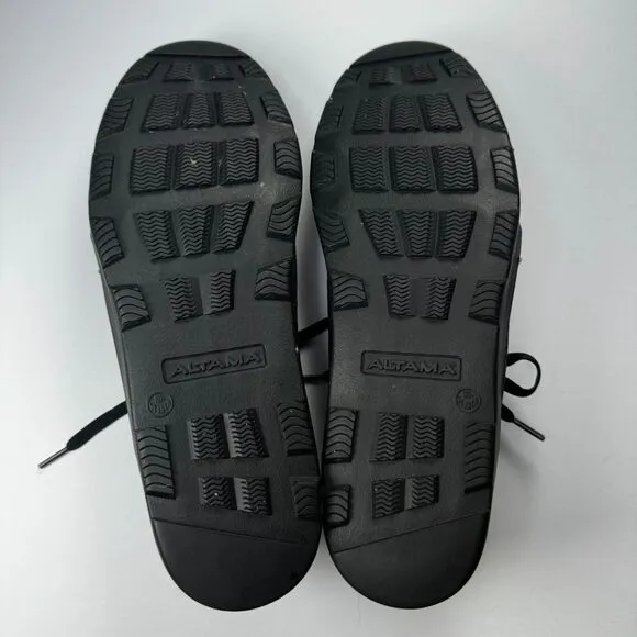Altama Maritime Assault Low Shoes Mens 9 Black Canvas Camo Lace Up Tactical