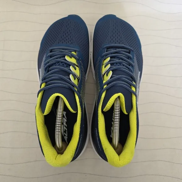 Altra Mens Provision 4 Blue Yellow Running Sneakers Shoes AL0A4PEA431 Size 9
