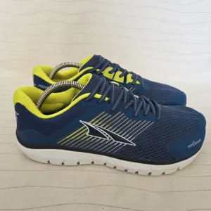 Altra Mens Provision 4 Blue Yellow Running Sneakers Shoes AL0A4PEA431 Size 9