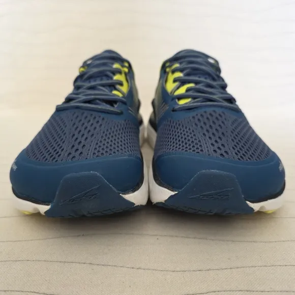 Altra Mens Provision 4 Blue Yellow Running Sneakers Shoes AL0A4PEA431 Size 9
