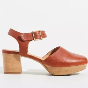 Anthropologie Romy Platform Heels -tan