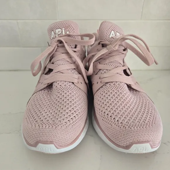 APL Lululemon TechLoom Propelium Ascend Athletic Shoe Dusty Rose White Size 7