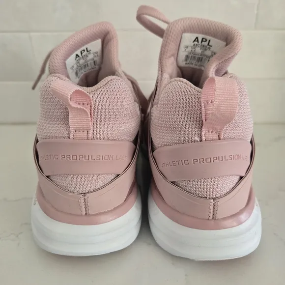 APL Lululemon TechLoom Propelium Ascend Athletic Shoe Dusty Rose White Size 7