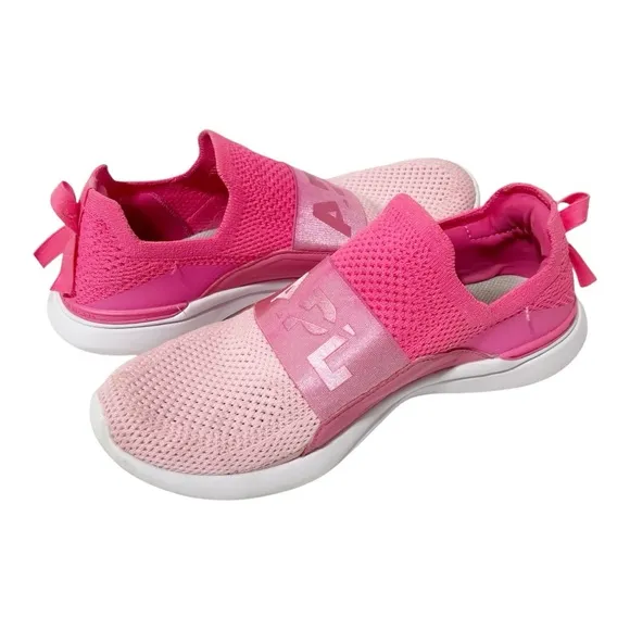 APL Womens Limited Edition Techloom Bliss Breast Cancer Ribbon Shoes Size 9