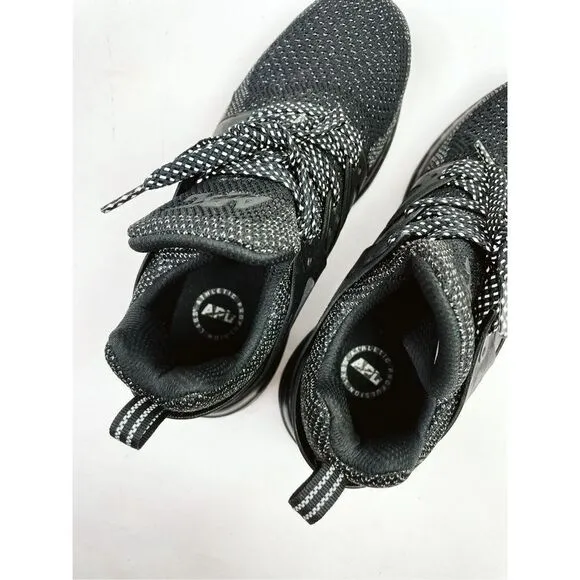 APL x Lululemon Techloom Ascend Black Reflective Athletic Running Sneakers Size