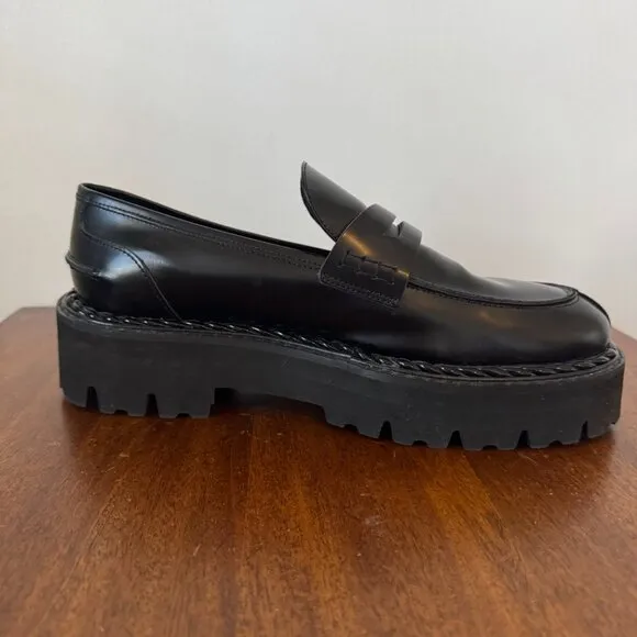 Aquatalia Platform Loafers