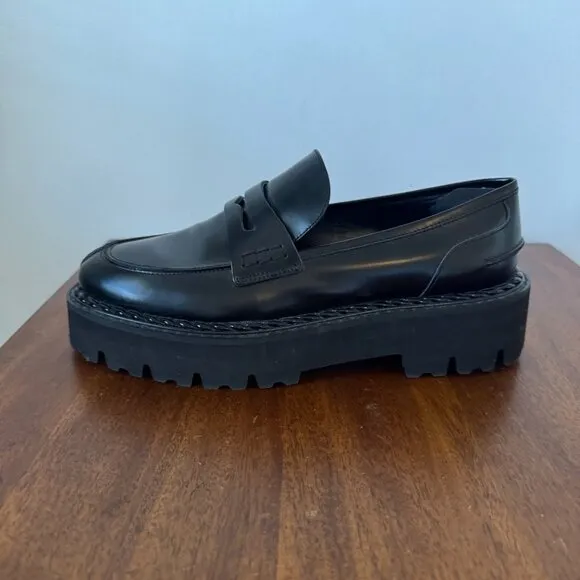 Aquatalia Platform Loafers