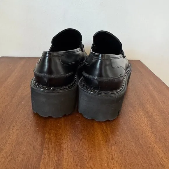 Aquatalia Platform Loafers