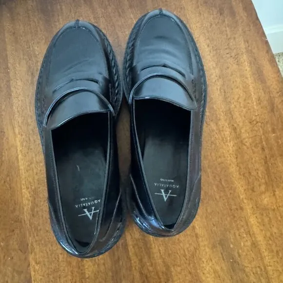 Aquatalia Platform Loafers