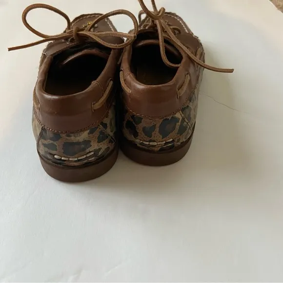 Ariat Gypsy Soule Safari Boat Shoes w/ Jemstone Bling Crosses  - 7.5 - NWOT