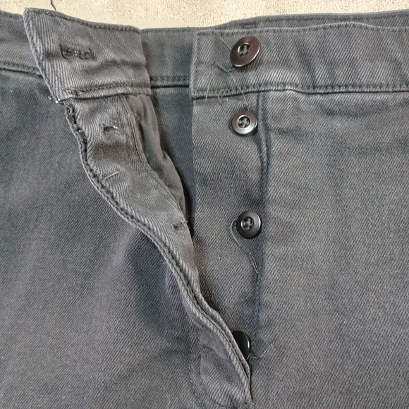 Aritiza Wilfred Free Modern Cargo Pant Size 12 Black Utility High Waist Cotton